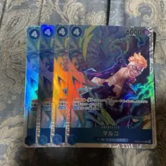 ワンピース カードゲーム マルコ SR 4枚セット