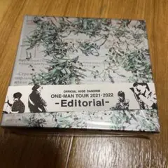 髭男 Editorial ワンマンツアー2021-2022 CD オンリー2枚組