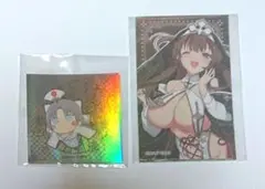 webくじ 閃乱カグラ ステッカー 2種