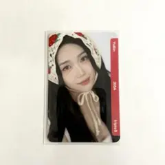 tripleS ユビン 苺 オブジェクト QR未使用