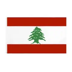 レバノン 国旗 フラッグ 応援 送料無料 150cm x 90cm flag