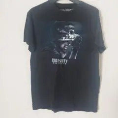 CALL OF DUTY GHOSTS ゲームT ブラック Tシャツ M