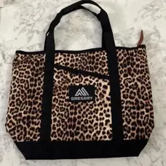 GREGORY ヒョウ柄 トートバッグ