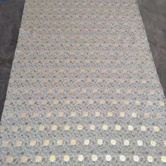 (K1) 正絹　金襴　袈裟地　反物　ハギレ　135×41