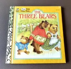 THE THREE BEARS-First Little Golden Book