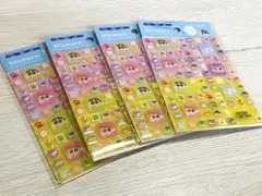 クレヨンしんちゃん タイルシール ブロックシール 立体 平成 レトロ 4枚セット