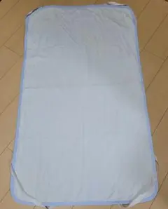 お昼寝　シーツ　コットカバー　(キルティング)　ブルー