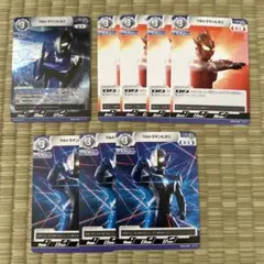 ウルトラマンカードゲーム　ウルトラマンヒカリデッキパーツカード　8枚セット