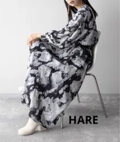 新品＆美品 HAREコラージュ柄シャツ＆ロングスカートbyとんだ林檎セットアップ