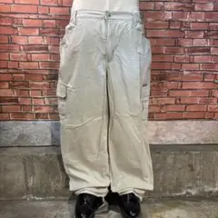 usa製 古着 columbia コロンビア カーゴパンツ アウトドア ワイド
