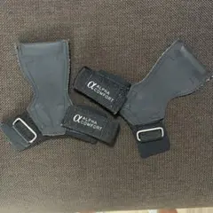 ALPHA-COMFORT パワーグリップ　左右セット　ブラック