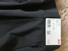 【新品未使用】UNIQLOタックワイドパンツ ブラック レディース