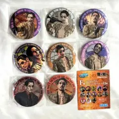 龍が如く くじ 真島吾朗 HISTORY F賞 コレクション缶バッジ 7点セット
