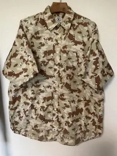 初期APE 初期エイプ　チョコチップカモ　デザートカモ　半袖シャツ　Ｌ