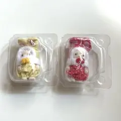 シルバニアくじ 赤ちゃんカラフルウサギコスチューム　2種まとめ売り