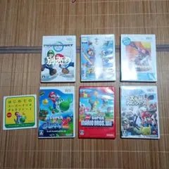 Wii ゲームソフトセット 6本
