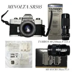 Minolta SR505 フィルム一眼レフカメラ Yahoo!オークション -「ミノルタsr505」(カメラ、光学機器) の