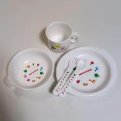 【5点セット】MIKI HOUSE ベビー用 子供用 食器セット
