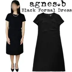 ★定価約3万★agnes b★アニエスベー★ロング ワンピース★ブラック★38★