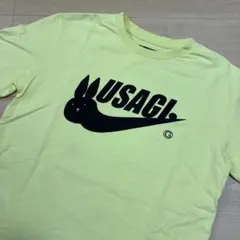 USAGI Tシャツ パロディおもしろ Tシャツ 160 ユニセックス うさぎ