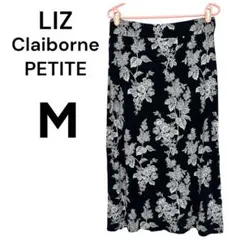 LIZ Claiborne 花柄スカート 【Ｍ】(PETITE)