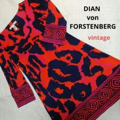 DIANE VON FORSTENBERG vintageしっかり生地