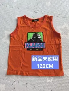 新品未使用　120CM XLARGE OGゴリラ　 タンクトップ オレンジ
