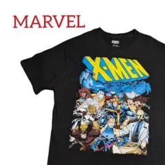MARVEL X-MEN キャラクター 映画 Tシャツ ブラック