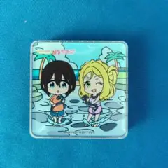 ゆるキャン△×ラブライブ！サンシャイン！！ アクリルマグネット 恵那×鞠莉