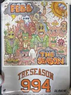 FEBB『THE SEASON』 A2 ポスター FEBB『THE SEASON』 A2 ポスター