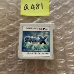 a481 ポケットモンスター X Nintendo 3DS