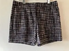 バッカ BACCA チェック柄ショートパンツ size38