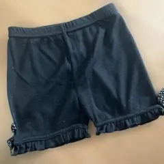 一分丈レギンス 黒