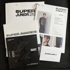 SUPER JUNIOR 25 25ver. 封入品 集合トレカ