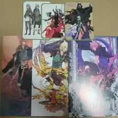 ニトロキラル展 Lamento キラメモ展 くじ ポストカード ステッカーセット
