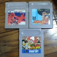 ゲームボーイ ソフト 3本セット テトリス スパルタンX ドッチ弾平