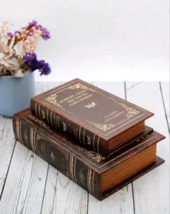 インテリア　小物入れ　洋書