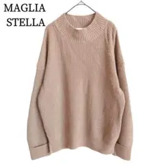 1987　MAGLIA STELLA／マリアステラ　ニット　ベージュ　F　美品