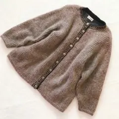 ニット カーディガン レトロ ヴィンテージ EVENMORE レディース