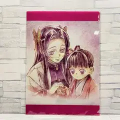 鬼滅の刃 クリアファイル 胡蝶カナエ　胡蝶しのぶ