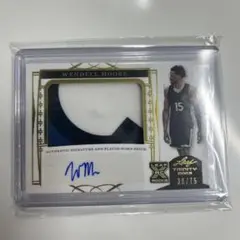 NBA Wendell Moore Leaf Trinityサインジャージカード