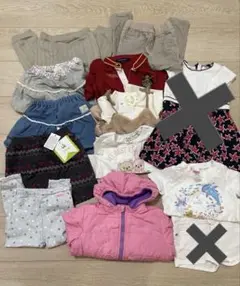 新品タグ付き入り#女の子90cmまとめ売り