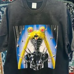 ヘビメタ セーラームーン リプリント Tシャツ 半袖 ティーシャツ