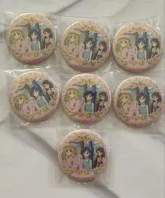 アイカツ！　イオン限定　缶バッジ　星宮いちご　霧矢あおい　紫吹蘭　ソレイユ