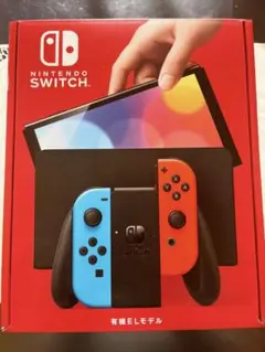 【12月購入】Nintendo Switch 有機elモデル ネオンブルーレッド