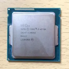 Intel Core i7-4770K 3.50GHz CPU 動作未確認品