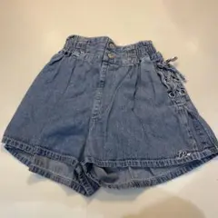 LOVE RABBY デニムハーフパンツ