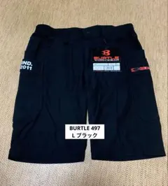 BURTLE 497 ショートカーゴパンツ L ブラック