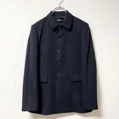 【極美品】AD1999 トリココムデギャルソン ジャケット ウール ネイビー