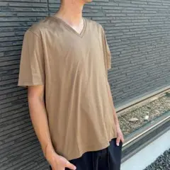 エディフィス【日本製×とろみVネック】Tシャツ｜春夏 キレカジ／上質カットソー